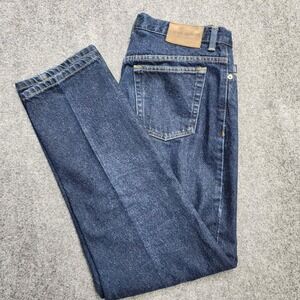 Ralph Lauren Lauren Jeans Co Classic Straight Jeans Dark Wash Stretch Sz 12